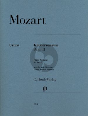Mozart Sonaten Vol.2 Klavier (Wolf-Dieter Seiffert und Ernst Herttrich) (ohne Fingersatz))