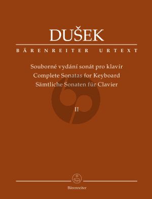 Dussek Complete Sonatas Vol.2 Keyboard