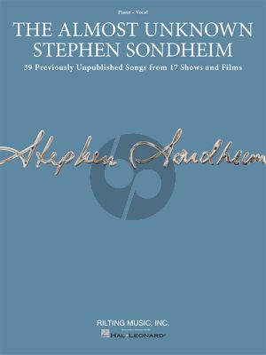 The Almost Unknown Stephen Sondheim