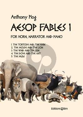 Plog Aesop Fables I Narrator-Horn (F) and Piano (Score/Parts)