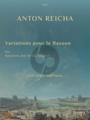 Reicha Variations for Bassoon-String Quartet Score and Parts