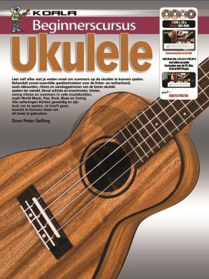 Gelling Beginnerscursus Ukulele BK-CD-DVD