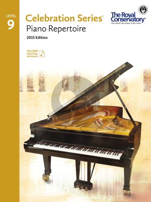 Celebration Series Piano Repertoire Vol.9 Book with Audio online