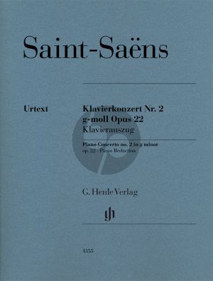Saint-Saens Concerto No.2 g-minor Op.22 Piano-Orchestra (piano red.)