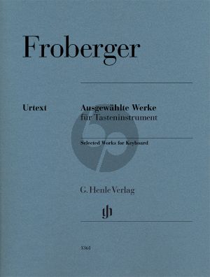Froberger Ausgewählte Werke für Tasteninstrument (Peter Wollny)
