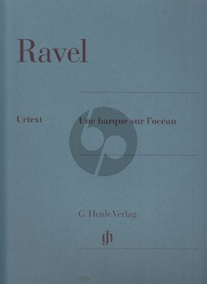 Ravel Une barque sur l'océan (Miroirs No.3) Piano solo (Peter Jost) (Henle)
