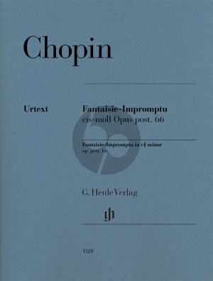 Chopin Fantaisie-Impromptu cis-moll Op. post. 66 Klavier (Ewald Zimmermann) (Henle)