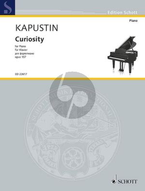 Kapustin Curiosity Op.157 Piano solo