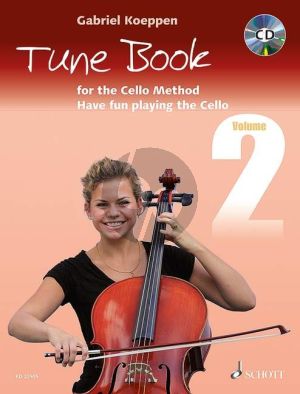 Koeppen Tune Book for the Cello Method Vol.2 (Have fun playing the Cello) 1-3 Violoncellos (piano ad lib.)