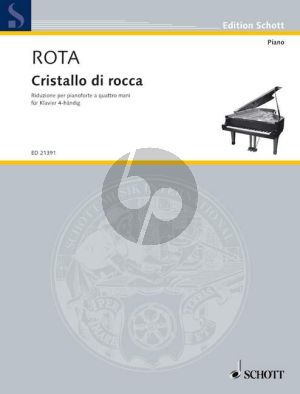 Rota Cristallo di rocca (Rock Crystal) Piano 4 hds.