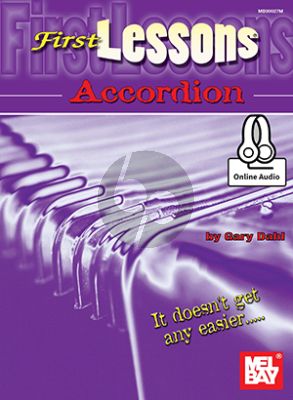 Dahl First Lessons for Accordion (Book with Audio online)