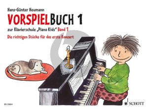Heumann Vorspielbuch 1 zur Klavierschule "Piano Kids" Band 1 Die richtigen Stücke für das erste Konzert