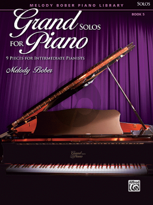 Bober Grand Solos for Piano Vol.5 (9 Pieces for Intermediate Pianists)
