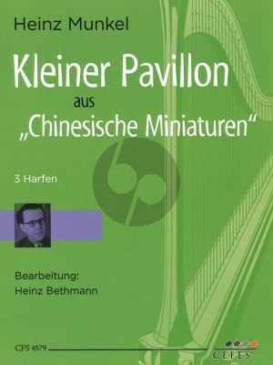 Munkel Kleiner Pavillon aus Chinesische Miniaturen 3 Harfen