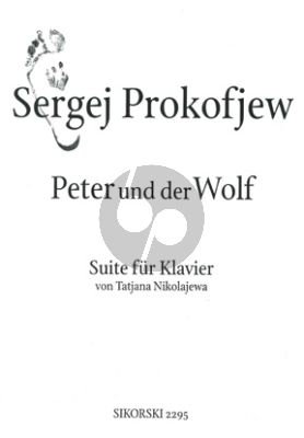 Peter and the Wolf Op. 67 Suite for Piano