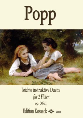 Popp Leichte Instruktive Duos Op. 507 Vol.1 2 Flöten