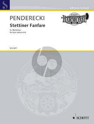 Penderecki Stettiner Fanfare 3 Tromp.-4 Hörner-3 Posaunen-Tuba)