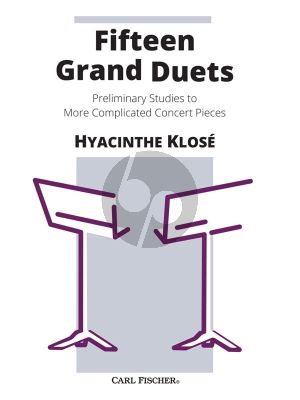 Klose 15 Grand Duets 2 Clarinets