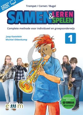 Kastelein-Oldenkamp Samen Leren & Samenspelen Trompet (Boek met Audio online)