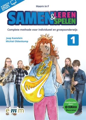 Kastelein-Oldenkamp Samen Leren & Samenspelen Hoorn in F (Boek met Audio online)