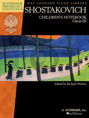 Shostakovich Children's Notebook Op.69 Piano solo (edited by Richard Walters)
