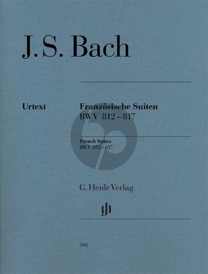 Bach Franzosische Suiten (BWV 812-817) Klavier (Henle)