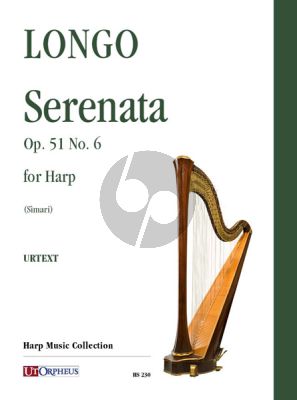 Longo Serenata Op.51 No.6 Harp (edited by Sara Simari)