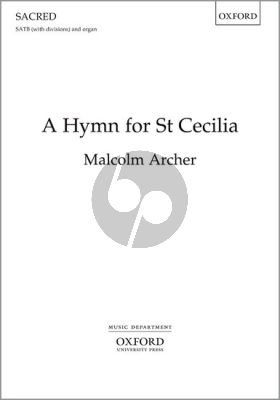 Archer A Hymn for St Cecilia SATB (div.)-Organ