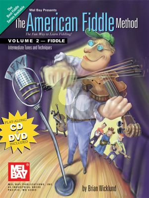 Wicklund The American Fiddle Method Vol.2 Fiddle (BK-CD-DVD)