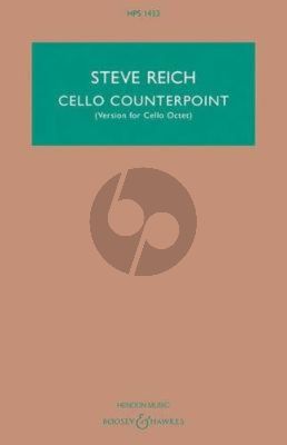 Reich Cello Counterpoint (version for Cello Octet) Study Score