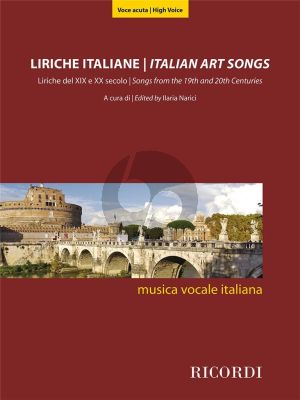 Album Italian Art Songs for High Voice and Piano (48 Songs from the 19th and 20th Centuries) (edited by Ilaria Narici)