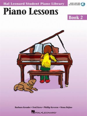 Hal Leonard Piano Lessons Book 2 - LET OP, dit is de Engelse uitgave