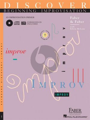 Faber Discover Beginning Improvisation Piano (Bk-Cd)