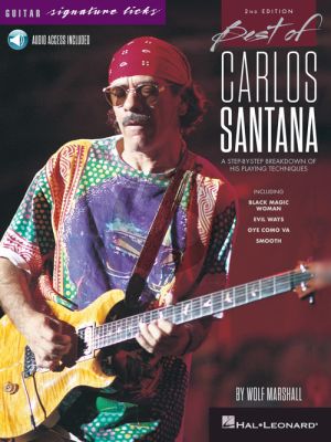 Marshall Best of Carlos Santana – Signature Licks (A Step-by-Step Breakdown of his Playing Techniques) (Book with Audio online)