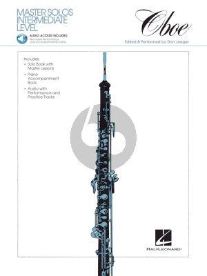 Master Solos Intermediate Level for Oboe Book with Audio Online