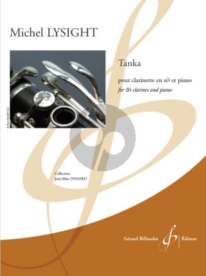 Lysight Tanka Clarinet in Bb and Piano (Easy Level Grade 2)