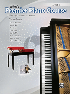 Premier Piano Course Duet 6 (edited by Gayle Kowalchyk and E. L. Lancaster)