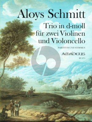 Schmitt Trio d-moll Op.63 2 Violinen-Violoncello (Part./Stimmen) (Bernhard Pauler)