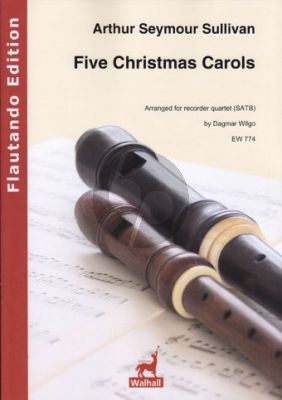 Five Christmas Carols 4 Blockflöten (SATB)