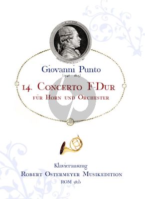 Punto Concerto No.14 F-dur Horn-Orchester (Klavierauszug)