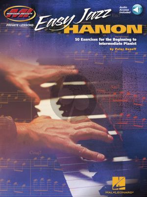 Deneff Easy Jazz Hanon (50 Exercises for the Beginning to Intermediate Pianist) (Book with Audio online)