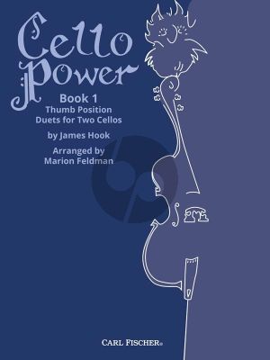 Hook Cello Power Book 1 Thumb Position Duets for Two Cellos (edited by Marion Feldman)