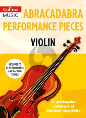 Abracadabra Performance Pieces Violin (Bk-Cd)
