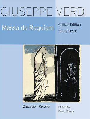 Verdi Messa da Requiem Study Score (edited by David Rosen) (Ricordi)