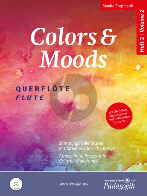 Engelhardt Colors & Moods Vol.2 (Atmospheric Pieces for 1-2 Flutes) (Bk-Cd)