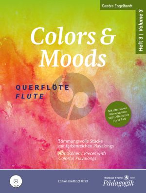 Engelhardt Colors & Moods Vol.3 (Atmospheric Pieces for 1-2 Flutes) (Bk-Cd)
