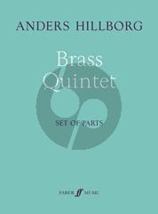 Hillborg Quintet for Brass 2 Trump.-Horn-Tromb.-Tuba (Parts)