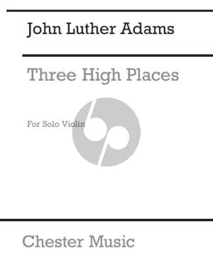 Adams 3 High Places Violin solo