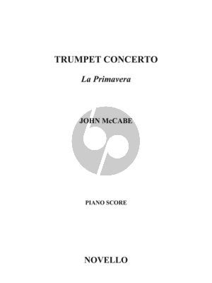 McCabe Concerto "La Primavera" Trumpet-Orchestra (piano red.)