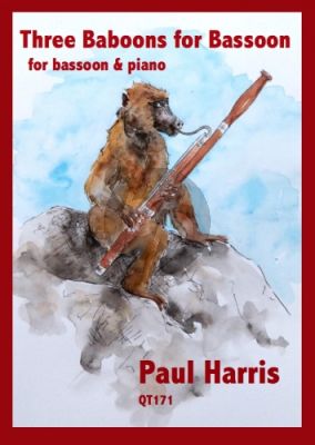 Harris 3 Baboons for Bassoon Bassoon-Piano